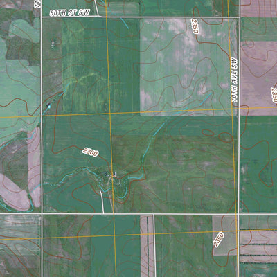 Heart Butte NW, ND (2011, 24000-Scale) Preview 2