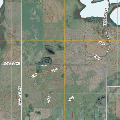 Horseshoe Lake, ND (2011, 24000-Scale) Preview 2