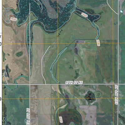 Hurricane Lake East, ND (2011, 24000-Scale) Preview 3