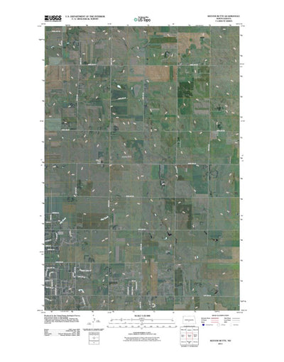 Keever Butte, ND (2011, 24000-Scale) Preview 1