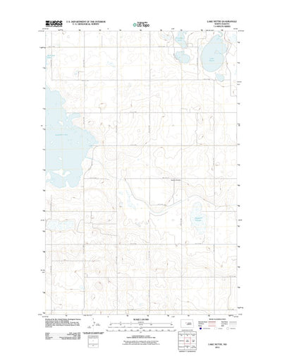 Lake Nettie, ND (2011, 24000-Scale) Preview 1