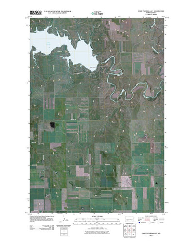 Lake Tschida East, ND (2011, 24000-Scale) Preview 1