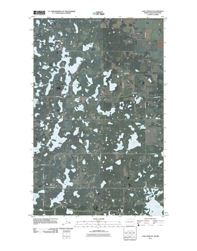 Lake Upsilon, ND (2011, 24000-Scale) Preview 1