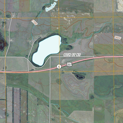 Lake Upsilon SW, ND (2011, 24000-Scale) Preview 2