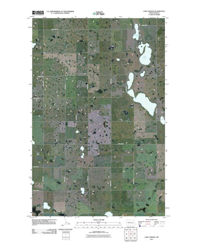 Lake Vernon, ND (2011, 24000-Scale) Preview 1