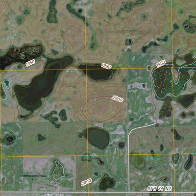 Lincoln Valley SE, ND (2011, 24000-Scale) Preview 2