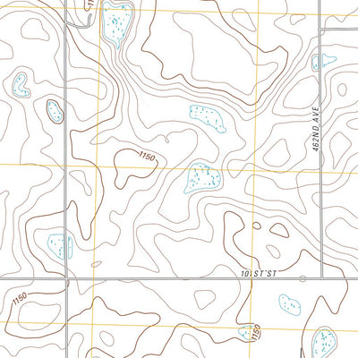 New Effington NW, ND-SD (2011, 24000-Scale) Preview 3