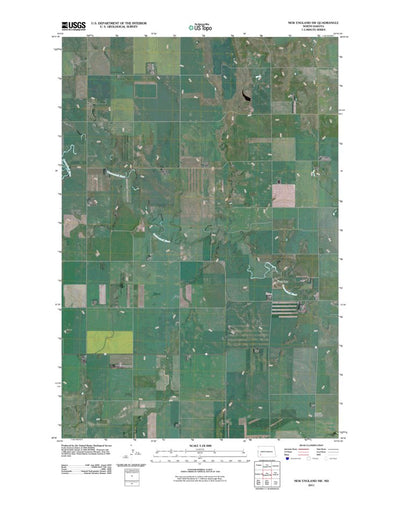 New England SW, ND (2011, 24000-Scale) Preview 1