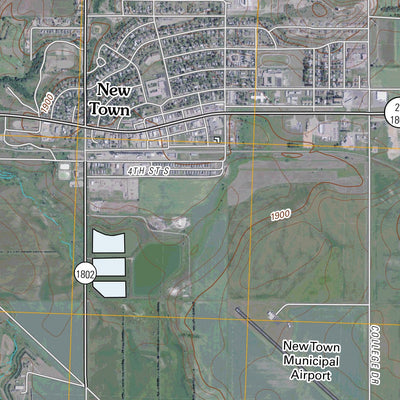 New Town, ND (2011, 24000-Scale) Preview 3