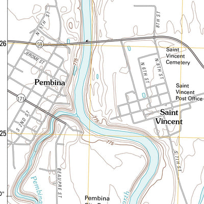 Pembina, ND-MN (2011, 24000-Scale) Preview 3