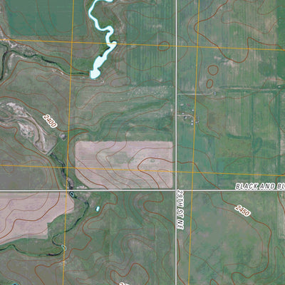 Plum Butte NE, ND (2011, 24000-Scale) Preview 2