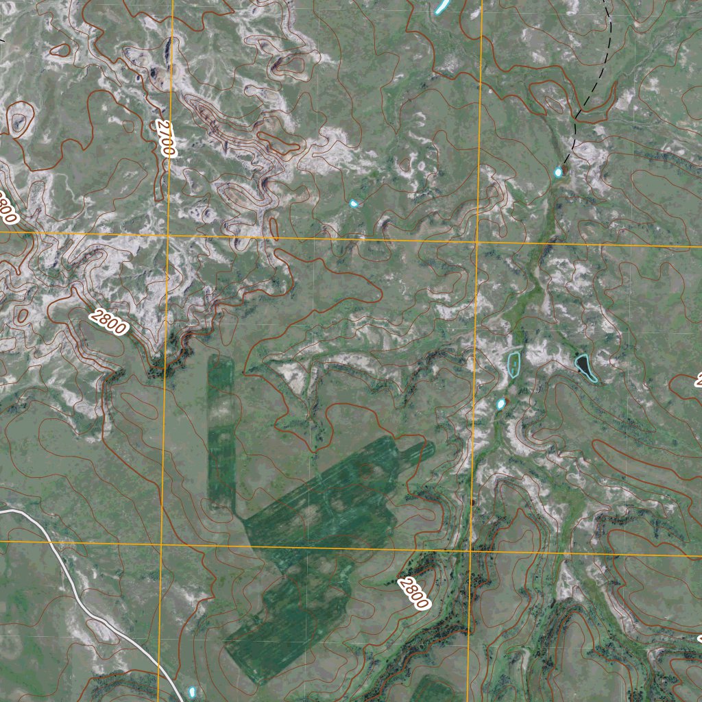Rocky Ridge South, ND (2011, 24000-Scale) Map by United States ...