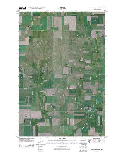 Schell Buttes SW, ND (2011, 24000-Scale) Preview 1
