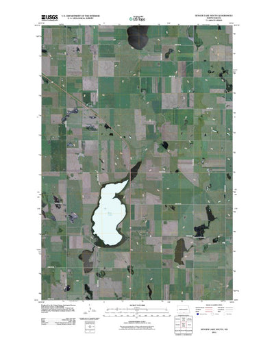 Senger Lake South, ND (2011, 24000-Scale) Preview 1