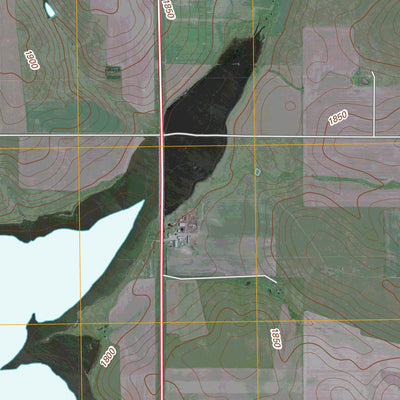 Senger Lake South, ND (2011, 24000-Scale) Preview 2