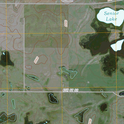 Senior Lake, ND (2011, 24000-Scale) Preview 2