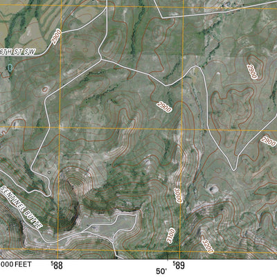Sentinel Butte, ND (2011, 24000-Scale) Preview 3