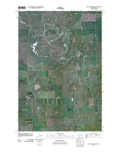 Sheep Creek Dam, ND (2011, 24000-Scale) Preview 1