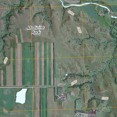 Sheep Creek Dam, ND (2011, 24000-Scale) Preview 3