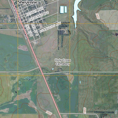 Sheyenne, ND (2011, 24000-Scale) Preview 3