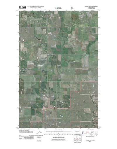 Stocke Butte, ND (2011, 24000-Scale) Preview 1