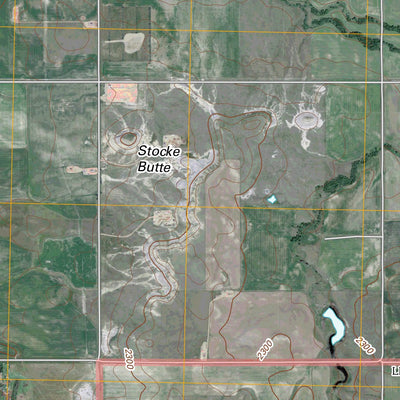 Stocke Butte, ND (2011, 24000-Scale) Preview 3