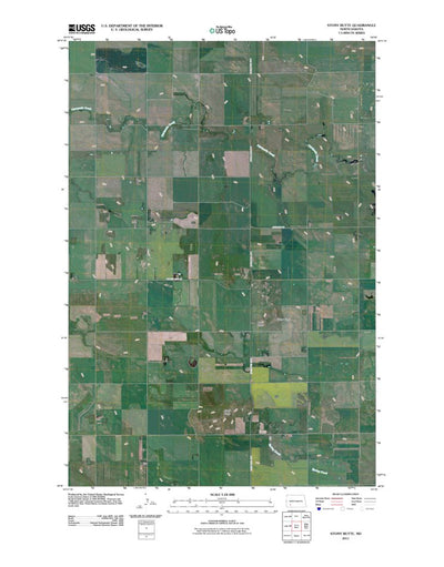 Stony Butte, ND (2011, 24000-Scale) Preview 1