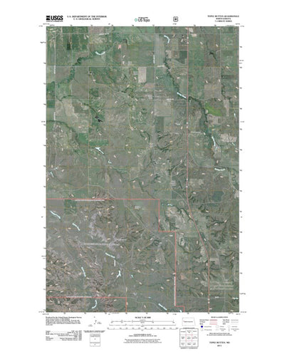 Tepee Buttes, ND (2011, 24000-Scale) Preview 1