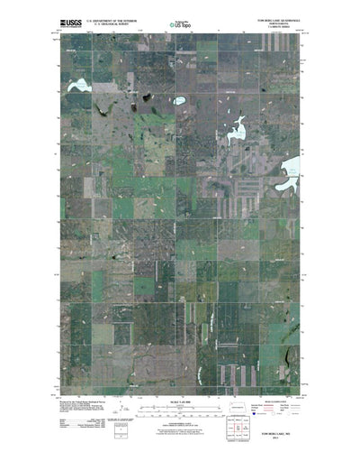 Tom Berg Lake, ND (2011, 24000-Scale) Preview 1