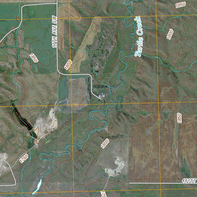 Turtle Creek SW, ND (2011, 24000-Scale) Preview 3