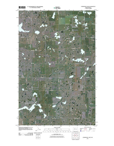 Underdahl Lake, ND (2011, 24000-Scale) Preview 1