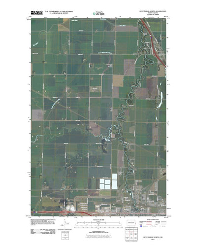 West Fargo North, ND (2011, 24000-Scale) Preview 1