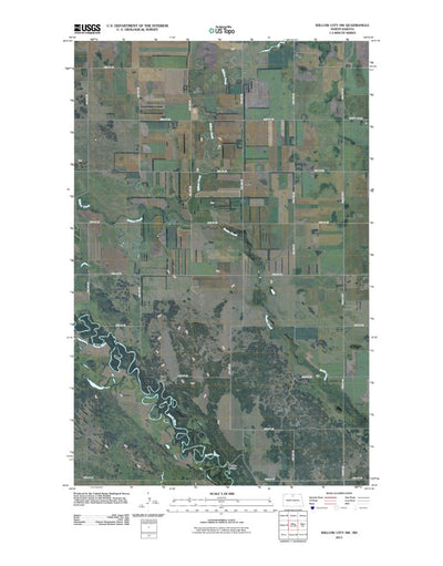 Willow City SW, ND (2011, 24000-Scale) Preview 1