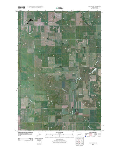 Wolf Butte, ND (2011, 24000-Scale) Preview 1