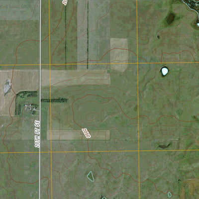 Woodhouse Lake, ND (2011, 24000-Scale) Preview 2