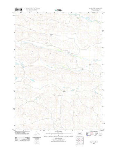Allen Valley, NE (2011, 24000-Scale) Preview 1