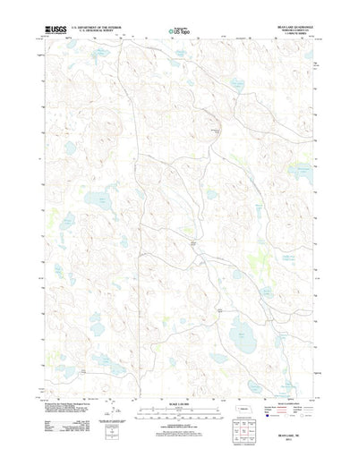 Bean Lake, NE (2011, 24000-Scale) Preview 1