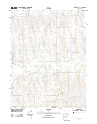 Beaver City SE, NE-KS (2011, 24000-Scale) Preview 1