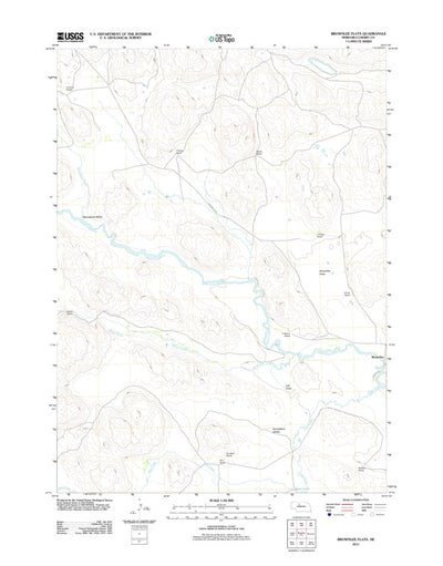 Brownlee Flats, NE (2011, 24000-Scale) Preview 1