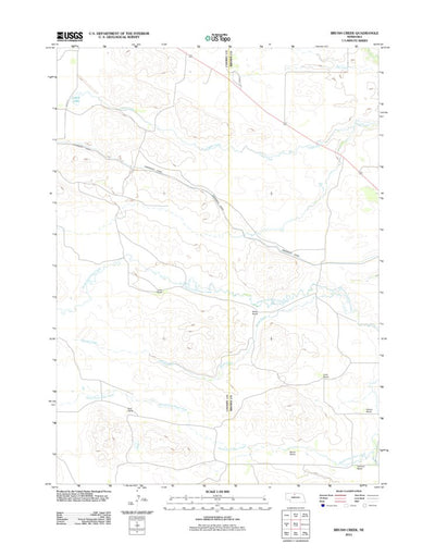Brush Creek, NE (2011, 24000-Scale) Preview 1