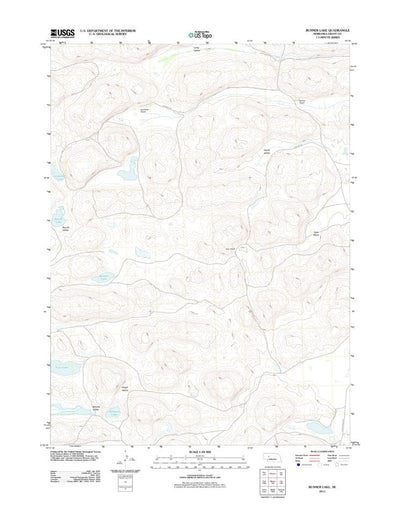 Bunner Lake, NE (2011, 24000-Scale) Preview 1