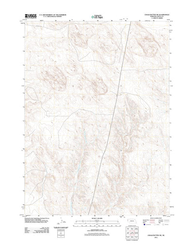 Chalk Buttes NE, NE (2011, 24000-Scale) Preview 1