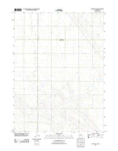 Chappell NE, NE (2011, 24000-Scale) Preview 1