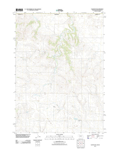 Clinton NE, NE-SD (2011, 24000-Scale) Preview 1