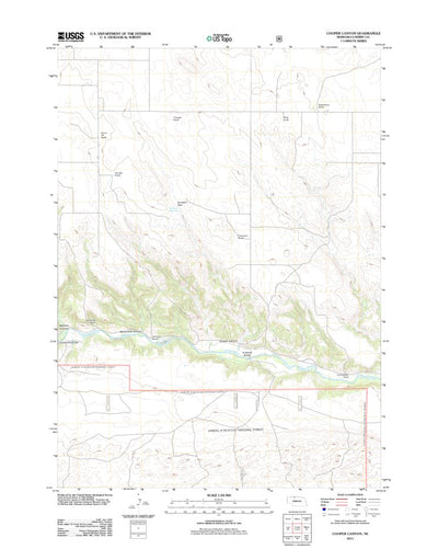 Cooper Canyon, NE (2011, 24000-Scale) Preview 1