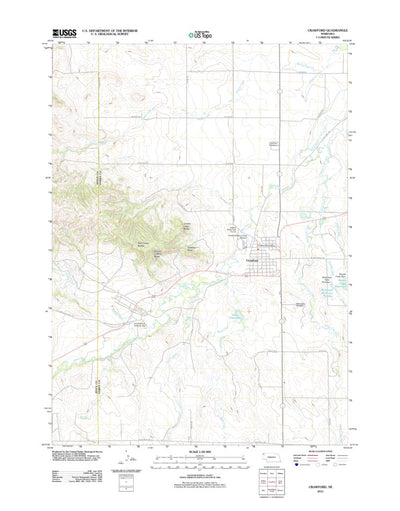 Crawford, NE (2011, 24000-Scale) Preview 1