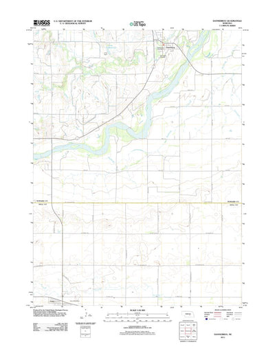Dannebrog, NE (2011, 24000-Scale) Preview 1