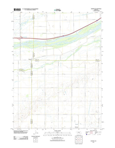 Denman, NE (2011, 24000-Scale) Preview 1