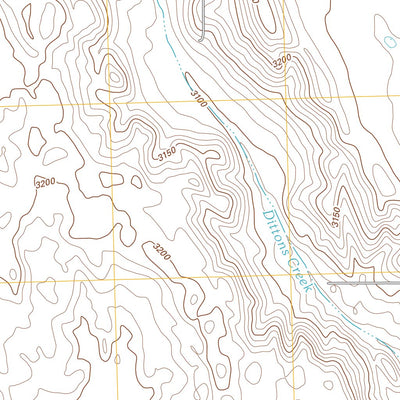 Dittons Creek, NE (2011, 24000-Scale) Preview 2