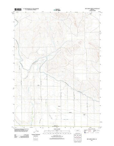 Dry Sheep Creek, NE (2011, 24000-Scale) Preview 1